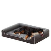 Warmrest large dog bed foam detail showing high-density support