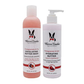 Warren London Butter Combo shampoo bottle for dogs promotes clean, hydrated skin.