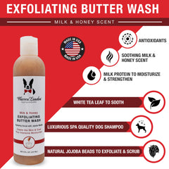 Warren London Butter Combo shampoo lather captures rich cleansing for coats