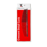 Warren London Copper Crescent Comb held for precise grooming and a sleek coat finish.