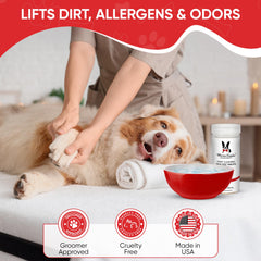 Warren London Paw Soak with Aloe Vera moisturizes and conditions rough paw pads