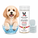 Warren London Deep Cleaning Paw Soak in water dip setup soothing dry paws