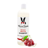 Warren London Magic White Shampoo bottle ready for gentle cleansing of light coats.
