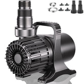 WaterRebirth 2900GPH pump in pond setup delivering strong water circulation