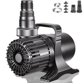 WaterRebirth 4000GPH pump front view for strong pond circulation.