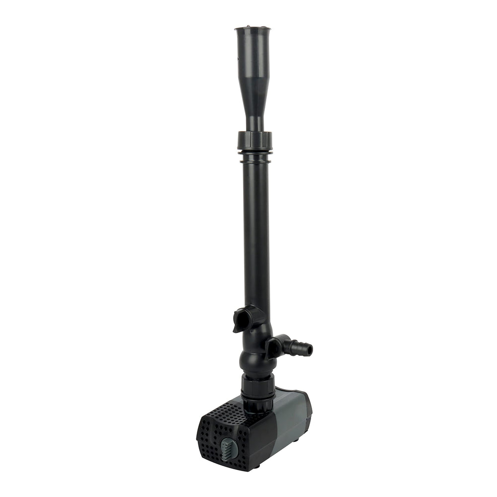 WaterRebirth HSUP700F pump body enables reliable pond circulation and easy maintenance
