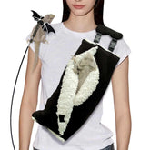 WATFOON Bearded Dragon Sling interior lining for cozy warmth during travel