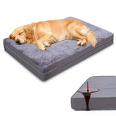 WayImpress XXL dog bed assembled demonstrating stability and support
