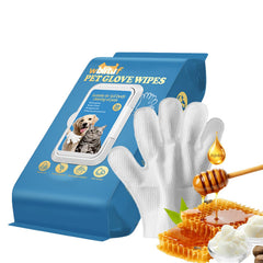 WBLITUF grooming mitt for dogs enables gentle on-the-go cleaning