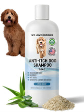 We Love Doodles bottle pour for easy application and gentle cleansing for sensitive skin.