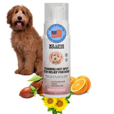 We Love Doodles hot spot spray foamer for unscented quick itch relief on dogs.