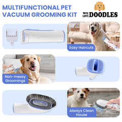 We Love Doodles professional dog clippers provide precise trimming for all hair lengths.