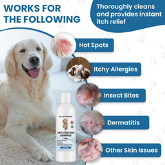 We Love Doodles soft coat after wash showing moisturized fur and healthy shine.