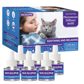 WEALLIN 6-pack cat calming diffuser refills for continuous soothing