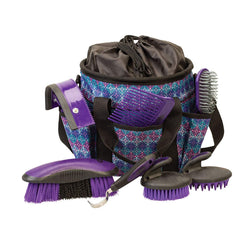 Weave Equine grooming kit organizer tote with six pockets for easy access