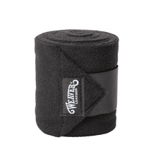Weaver Leather Polo Leg Wraps front view, soft fleece and easy-on closures for leg protection.