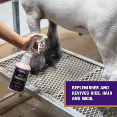 Weaver Livestock ProCharge creates hair glow after use on livestock