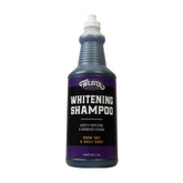 Weaver Livestock Whitening Shampoo bottle pour demonstrates easy application for even whitening