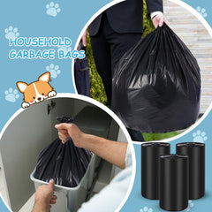 Weekgrat leak-proof heavy-duty bags protect outdoor trash and waste stations.