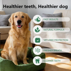 WEERSHUN Dentaclean fresh breath formula reduces odors during cuddling