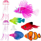 Weewooday artificial goldfish adds lifelike color and movement to your aquarium.