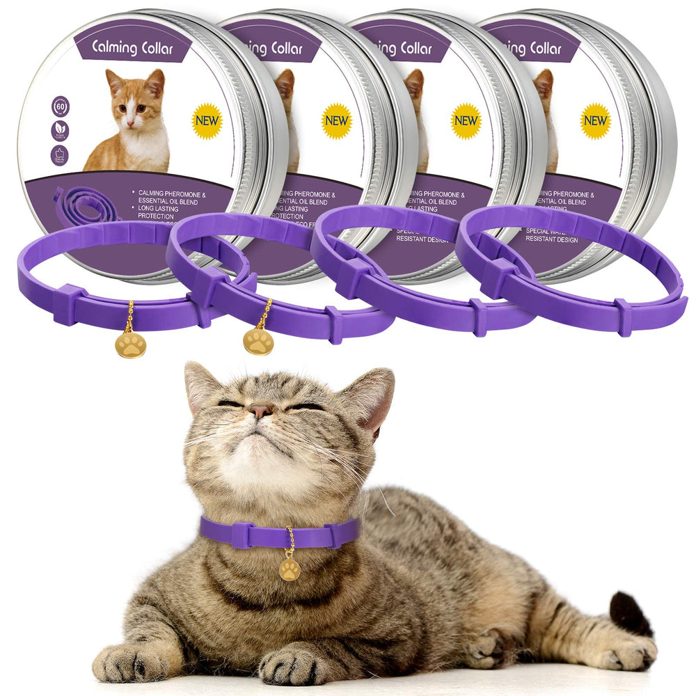 Weewooday calming cat collar 4-pack supports calm moments during travel