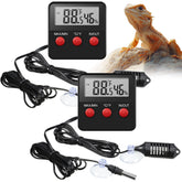 Weewooday reptile thermometer with dual probes for terrarium monitoring.