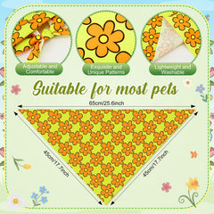 Weewooday soft polyester dog bandana bulk offers comfortable, easy-care wear