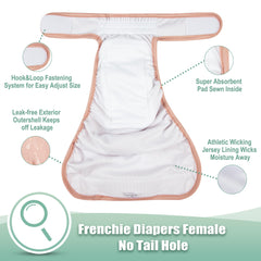 Wegreeco hook-and-loop snaps provide adjustable, secure fit.