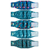 wegreeco small dog diapers belly band close-up shows absorbent core keeps the dog dry