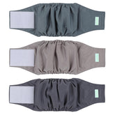 wegreeco belly band pattern navy design for comfortable leak-free wear during training
