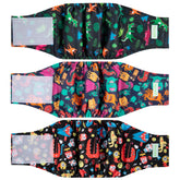 wegreeco washable male dog belly band stylish pattern image 1 comfortable daily wear