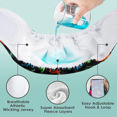 wegreeco washable male dog belly band stylish pattern image 3 easy clean after active play