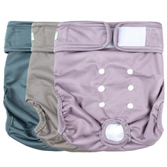 Wegreeco three-pack dog diapers for everyday reuse and protection