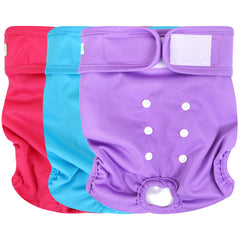 Wegreeco pack-3 with three diapers for convenient, reusable protection during daily activities.