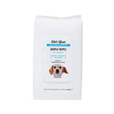 Well & Good Gentle Puppy Grooming Wipes 100ct front view for easy grooming