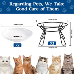 Wellbro wide shallow bowls reduce whisker fatigue during meals