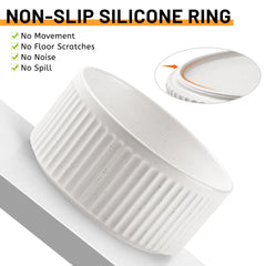 Wellbro wide-mouth design makes filling and feeding easier.
