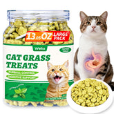 Wellix cat grass treats tin packaging keeps treats fresh for daily feeding.