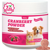 Wellix cranberry powder bottle for pets supporting urinary health
