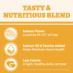 Wellix sugar-free-low-calorie-cat-treat-biscuit: light daily snack option