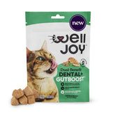 WellJoy Cat Treat Dental-Breath: helps freshen breath with every bite.