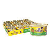 Wellness Complete Health Pate cat turkey dinner can highlights grain-free protein-rich nutrition