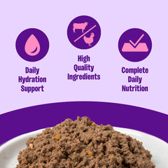Wellness Complete Health Pate grain-free wet cat food, supports hydration