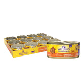 Wellness Complete Health wet cat food chicken entree can front view, protein rich for daily energy