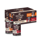 Wellness CORE Digestive Health Pate chicken can label highlighting grain-free formula