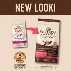 Natural fiber and prebiotics in Wellness CORE+ support digestive comfort and immune vitality