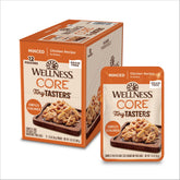 Wellness CORE Tiny Tasters minced chicken bowl highlights protein-rich meal