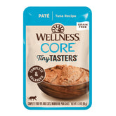 Wellness CORE Tiny Tasters Tuna Pate pouch for quick protein rich cat meals