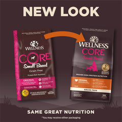 Bowl of Wellness CORE turkey-chicken recipe for small dogs.